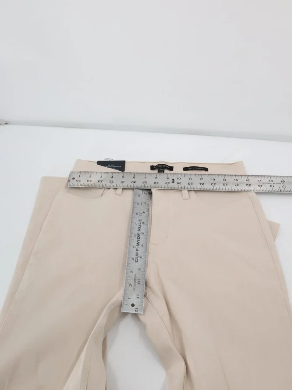 NWT Banana Republic Pants Mens 30 L29 Traveler Athletic Tapered Fit Mid Rise